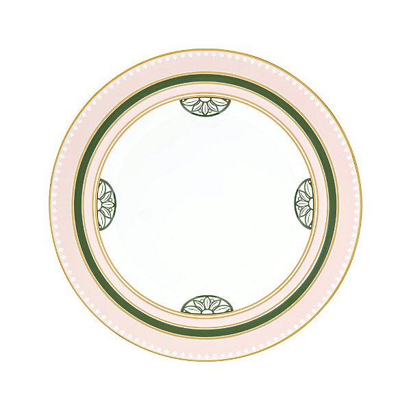 Conjunto 6 Pratos Sobremesa 23 cm Strauss Fleur