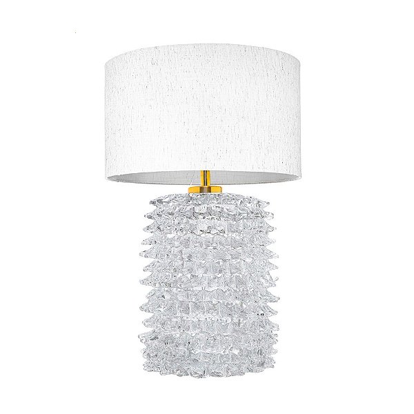 Abajur Murano Rostratto 30 cm Cristal