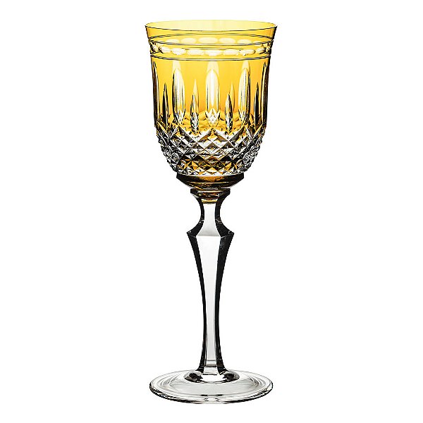 Taça de Cristal Strauss Água 370 ml Amarelo