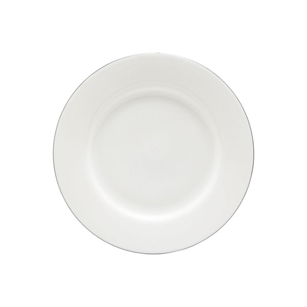 Conjunto 6 Pratos Sobremesa 21 cm Strauss Bistrô Silver
