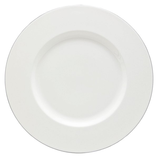 Conjunto 6 Pratos Apresentação 33,5 cm Strauss Bistrô Silver