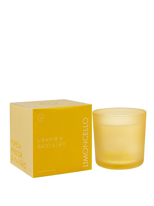 Vela Perfumada Limoncello Bacio Di Latte