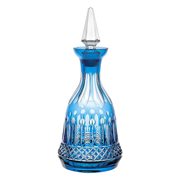 Licoreira de Cristal Mozart Azul Claro