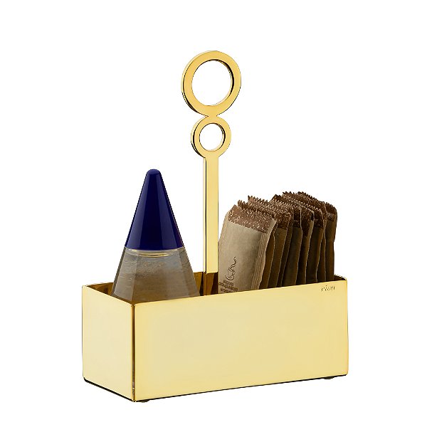 Porta Adoçante Venezia Ouro 24k - Riva