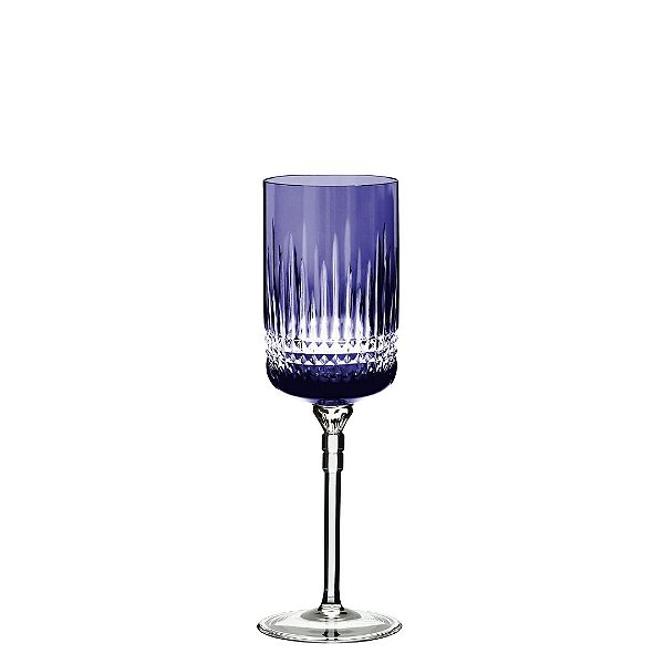 Taça de Cristal Strauss para Vinho 375 ml Harmonia Azul Boreal