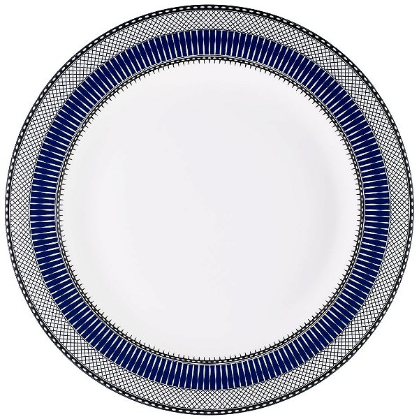 Conjunto 6 Pratos Rasos 28 cm Strauss Cortês Blue Star