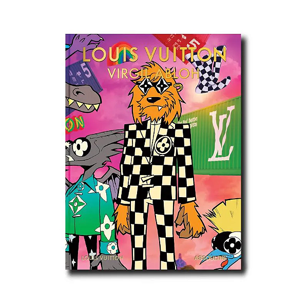 Livro Louis Vuitton Virgil Abloh Cartoon