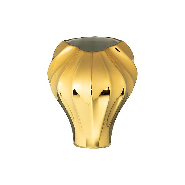 Vaso Miniatura Valise C Ouro Holaria