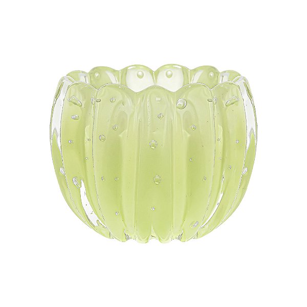 Murano Cachepot Liceu Verde Chá "PP"
