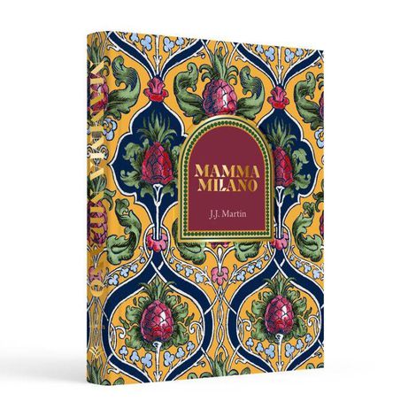 Livro Mamma Milano Amarelo