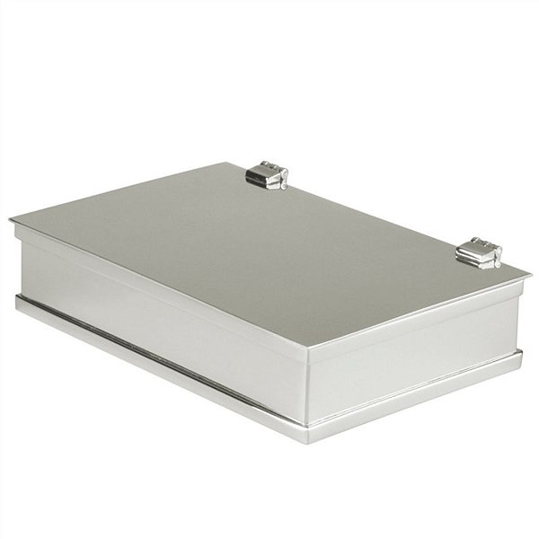 Caixa Retangular Prata - St. James