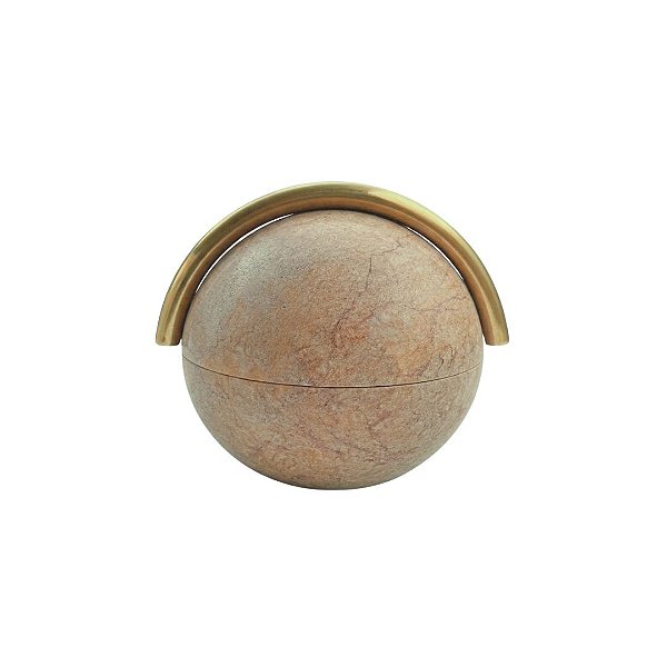 Esfera em Pedra Sabão com Arco - Mod3