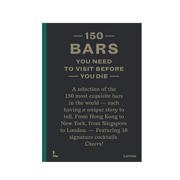 Livro 150 Bars You Need To Visit Before You Die