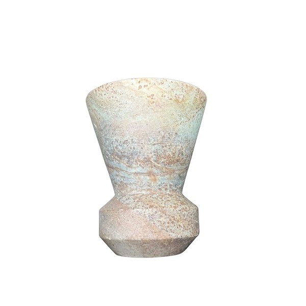 Vaso Cone em Pedra Sabão