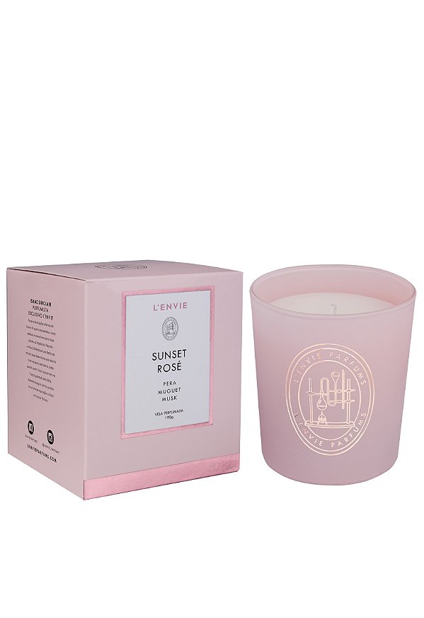 Vela Perfumada Sunset Rose
