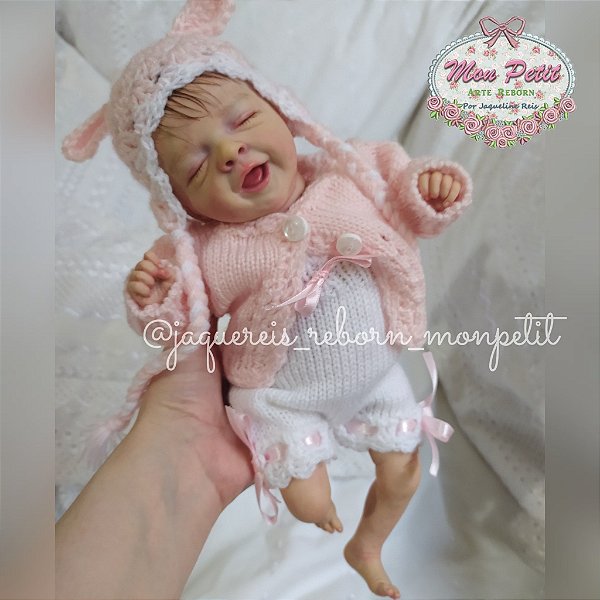 Mini Bebê Reborn Eva (31 cm)
