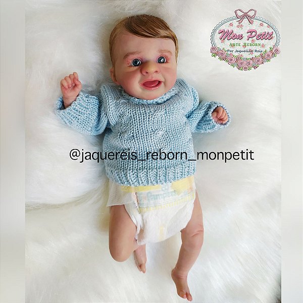 Mini bebê Reborn Théo