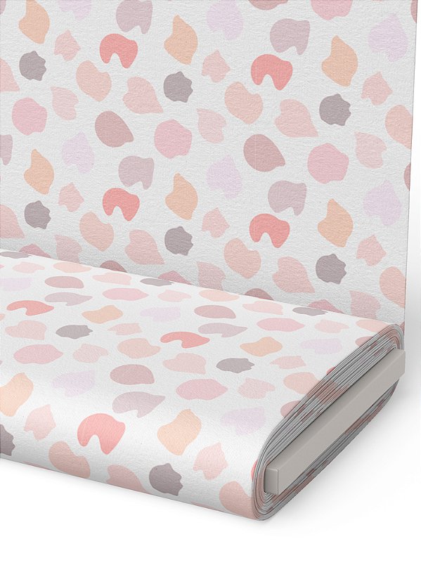Tecido Microfibra Estampa Digital Paleta de Tindas Pastel 1,55m de Largura
