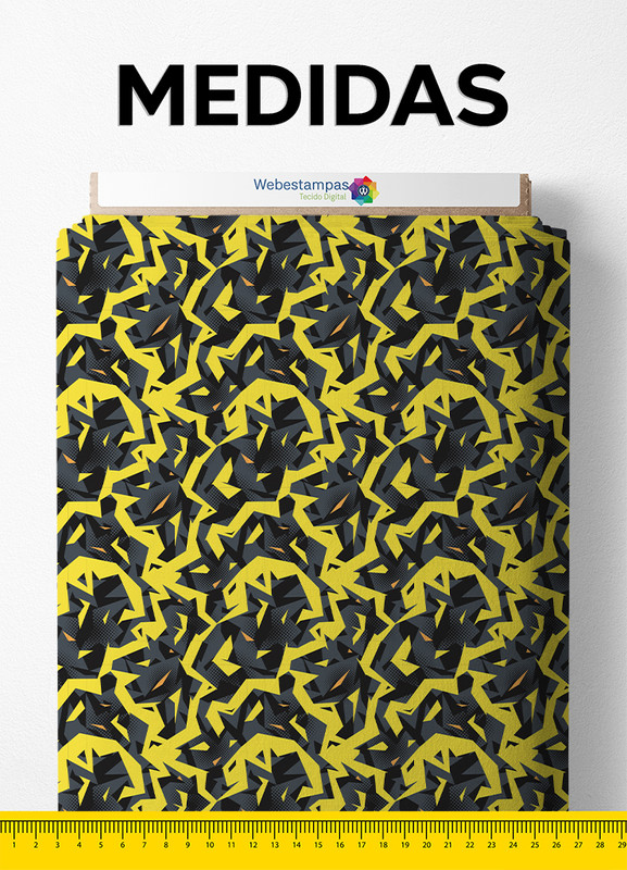 Tecido Oxford Estampa Digital Camuflado Raio 1,55m de Largura