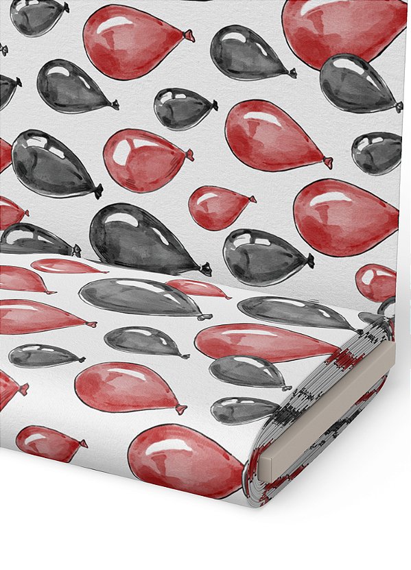 Tecido Oxford Estampa Digital Balloons 1,55m de Largura