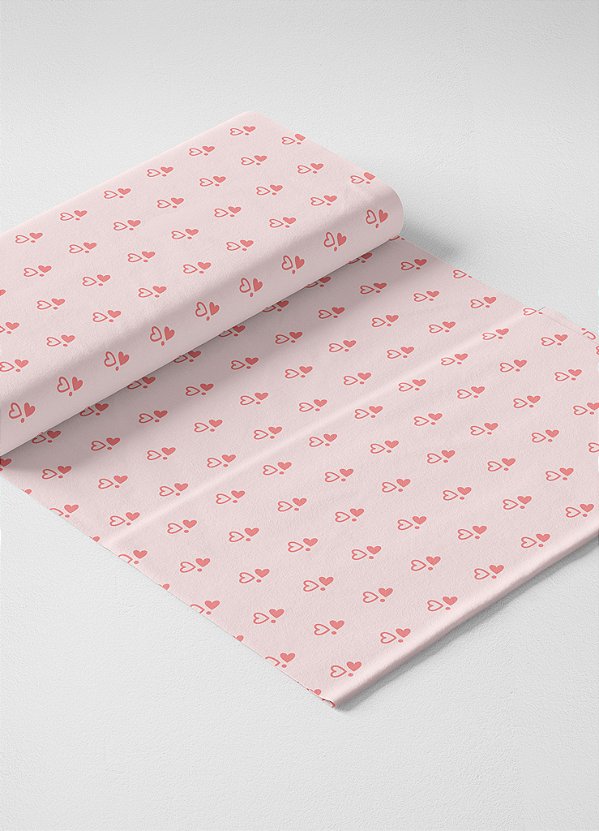 Tecido Oxford Estampa Digital Dias dos Namorados 1,55m de Largura