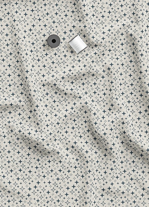 Tecido Oxford Estampa Digital Brilho das Estrelas 1,55m de Largura