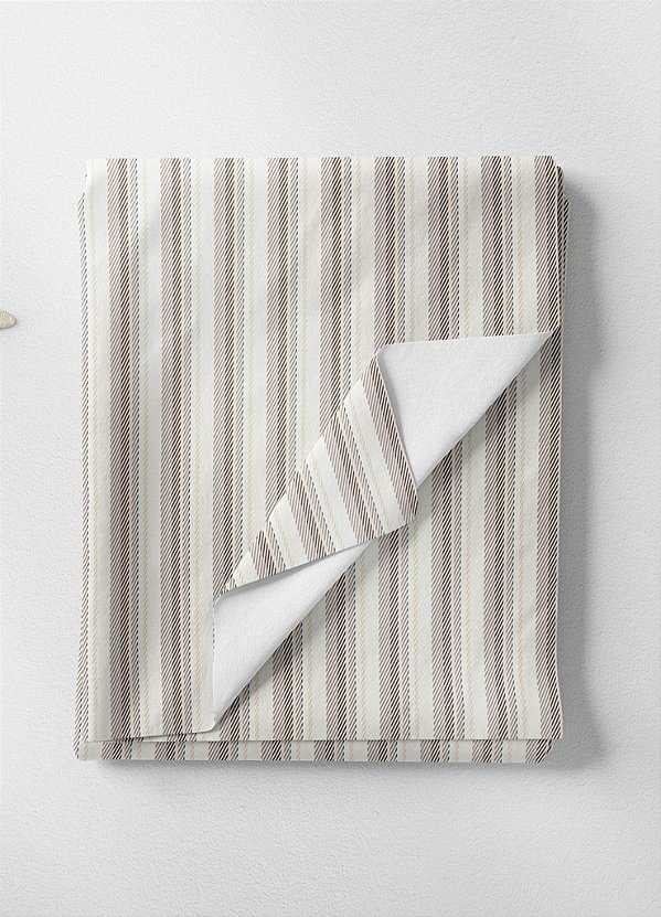 Tecido Oxford Estampa Digital Listras Pontilhadas Tons De Palha 1,55m de Largura