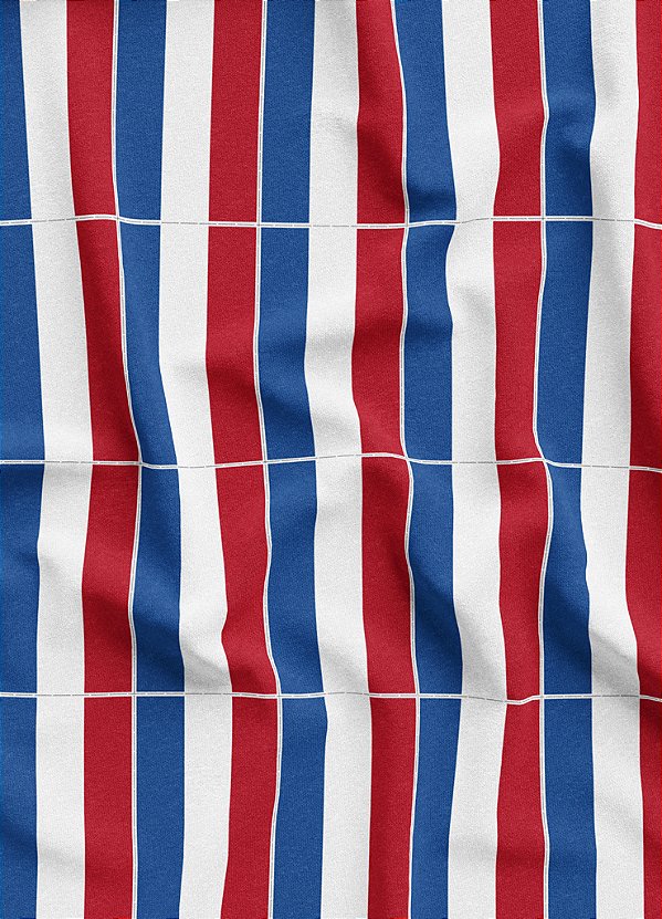 Tecido Oxford Estampa Digital Bandeirinhas da Holanda 1,55m de Largura