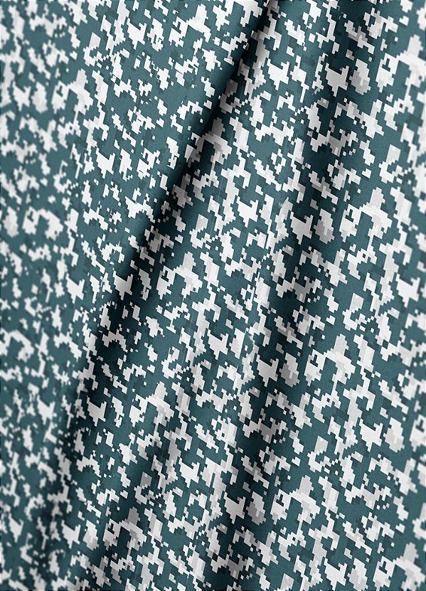 Tecido Veludo Suede Estampa Digital Camuflado Pixel 1,40m de Largura