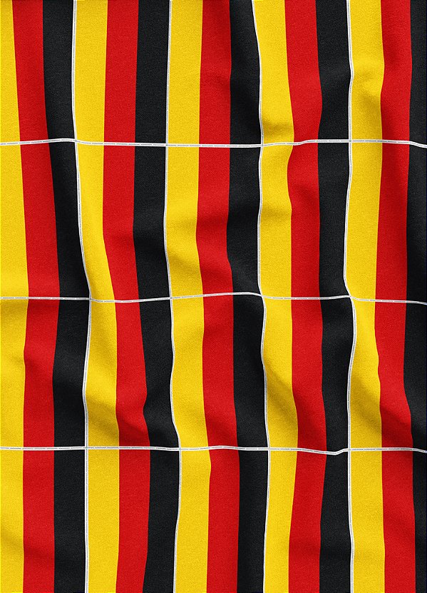 Tecido Veludo Suede Estampa Digital Bandeirinhas da Alemanha 1,40m de Largura