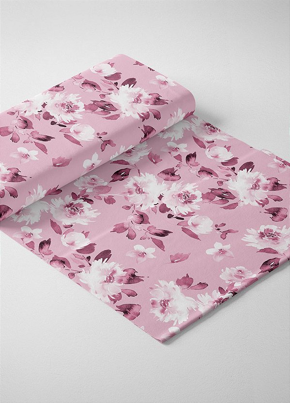 Tecido Microfibra Estampa Digital Floral 40 com 1,55m de Largura