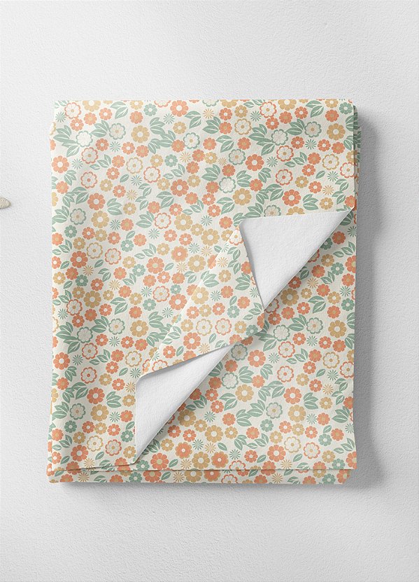 Tecido Microfibra Estampa Digital Floral 120 com 1,55m de Largura