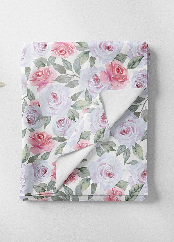 Tecido Microfibra Estampa Digital Floral 197 com 1,55m de Largura