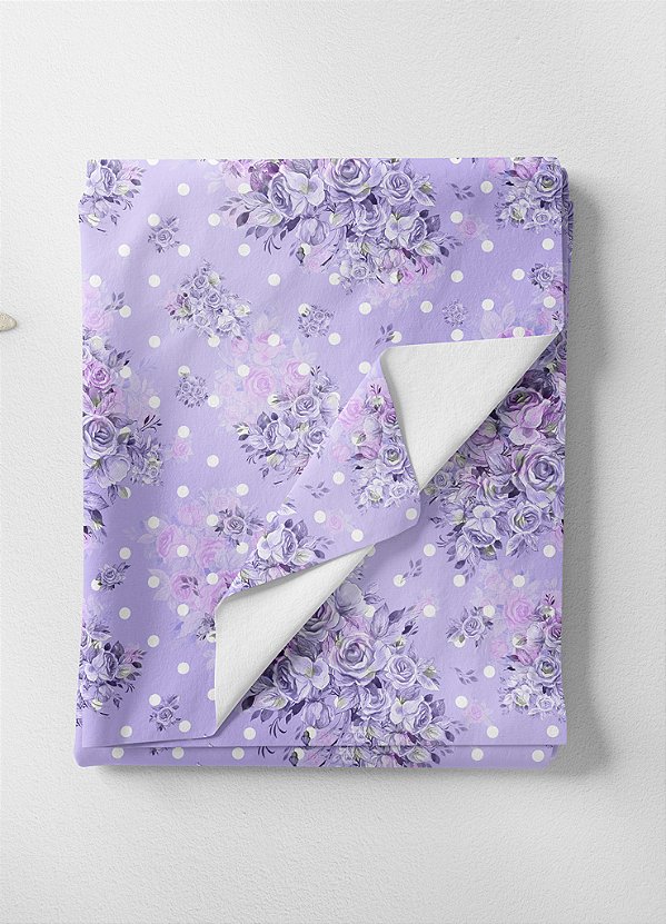 Tecido Microfibra Estampa Digital Floral 207 com 1,55m de Largura