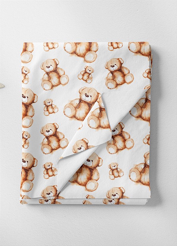 Tecido Oxford Estampa Digital Ursinho 1,55m de Largura