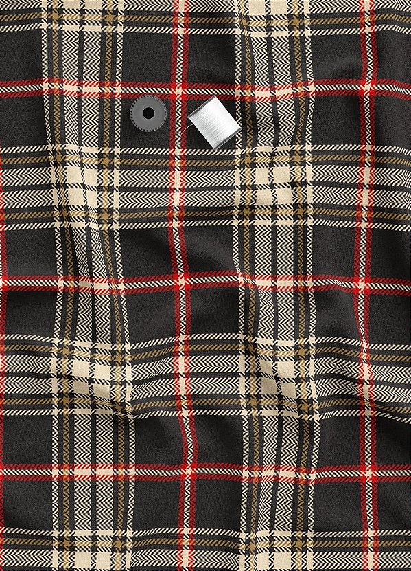 Tecido Oxford Estampa Digital Xadrez 19 com 1,55m de Largura