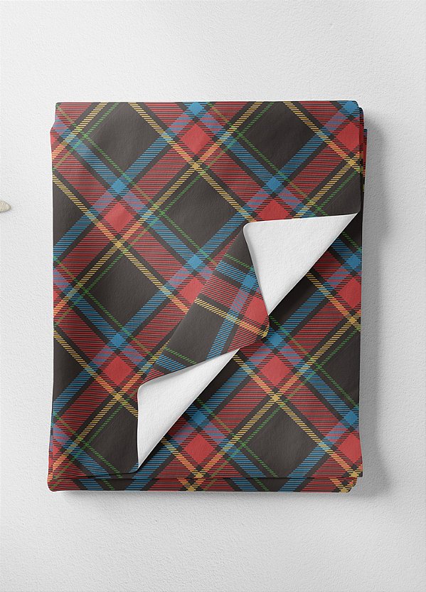 Tecido Oxford Estampa Digital Xadrez 30 com 1,55m de Largura