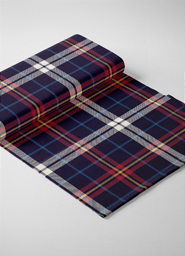Tecido Oxford Estampa Digital Xadrez 55 com 1,55m de Largura