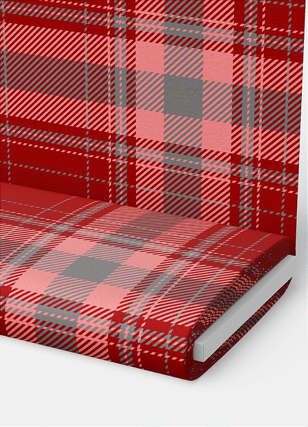 Tecido Oxford Estampa Digital Xadrez 63 com 1,55m de Largura