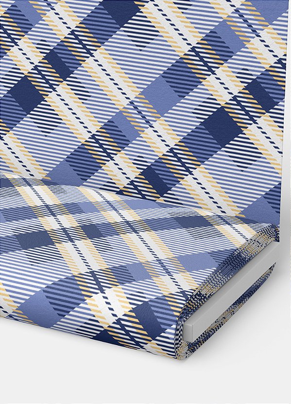 Tecido Oxford Estampa Digital Xadrez 73 com 1,55m de Largura