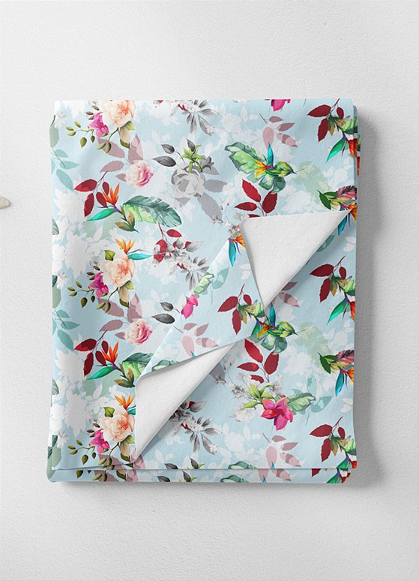 Tecido Tactel Estampa Digital Floral 108 com 1,55m de Largura
