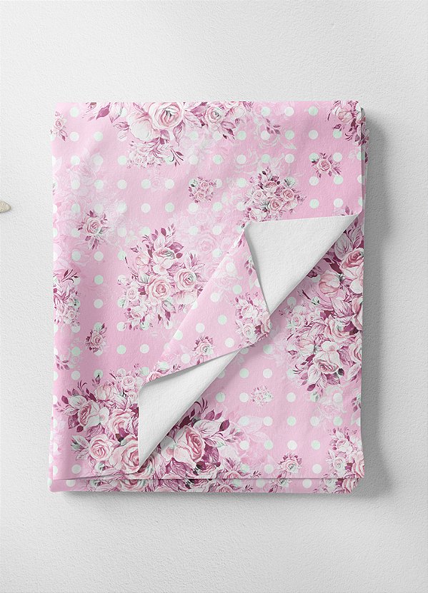 Tecido Veludo Suede Estampa Digital Floral 209 com 1,40m de Largura