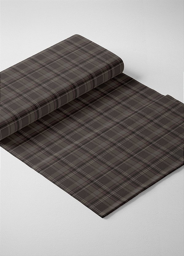 Tecido Veludo Suede Estampa Digital Xadrez 6 com 1,40m de Largura