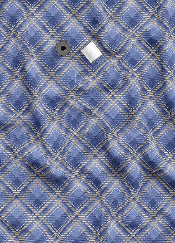 Tecido Veludo Suede Estampa Digital Xadrez 68 com 1,40m de Largura
