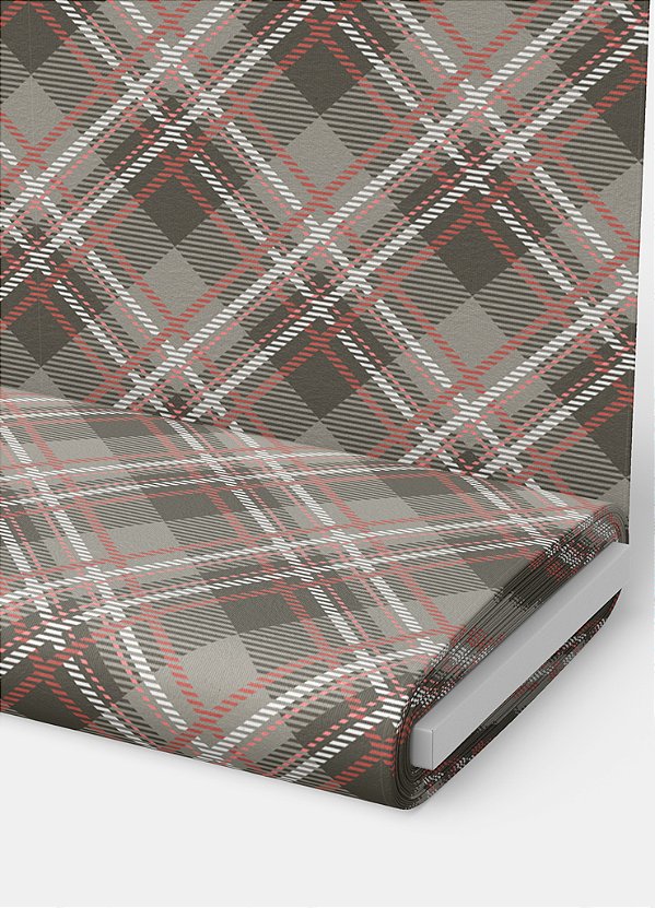 Tecido Veludo Suede Estampa Digital Xadrez 84 com 1,40m de Largura
