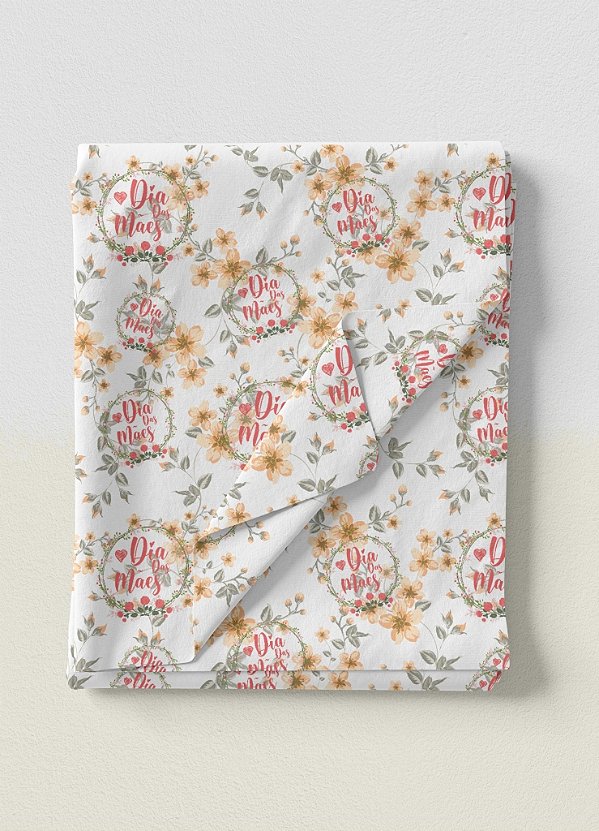 Tecido Oxford Estampa Digital Dia das Mães 2 com 1,55m de Largura