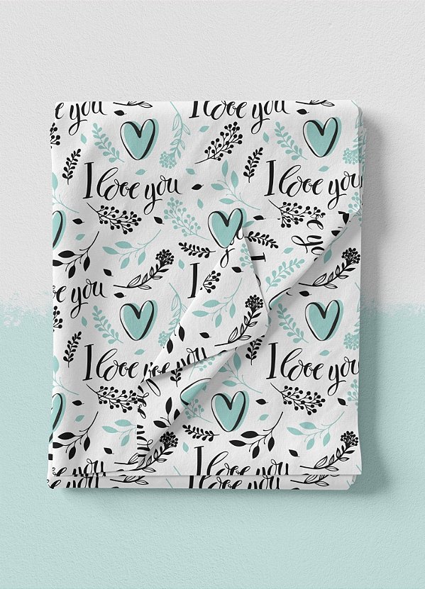 Tecido Veludo Suede Estampa Digital Dia das Mães 13 1,40m de Largura