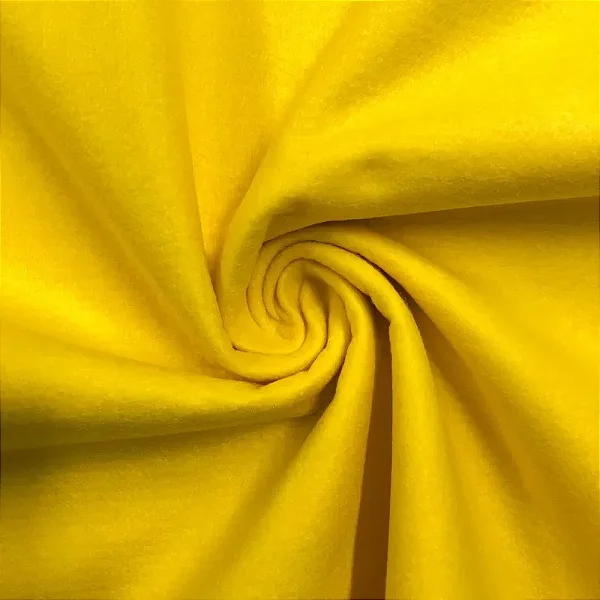 Feltro Amarelo Cítrico com 1,40m de Largura