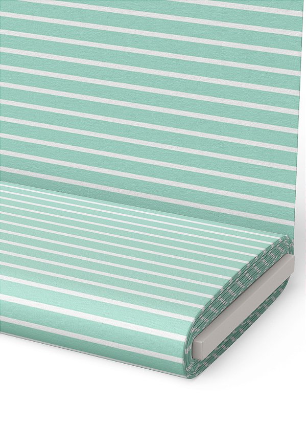 Tecido Tricoline Estampa Digital Linha Braca e Verde Bebe 1,55m de Largura