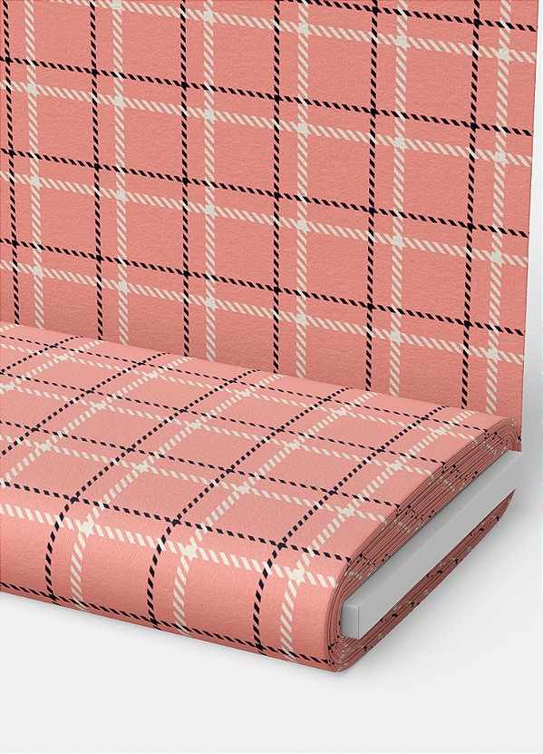 Tecido Tricoline Estampa Digital Xadrez 22 com 1,55m de Largura